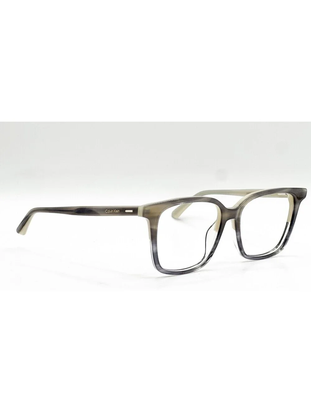 Calvin Klein Ck22540 023 Striped Grey With Black Authentic Eyeglass Frames 53-16